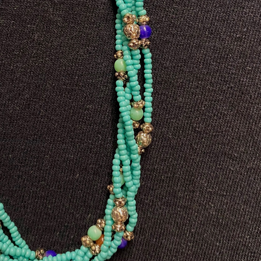 🍍HP 🍍Turquoise beaded necklace